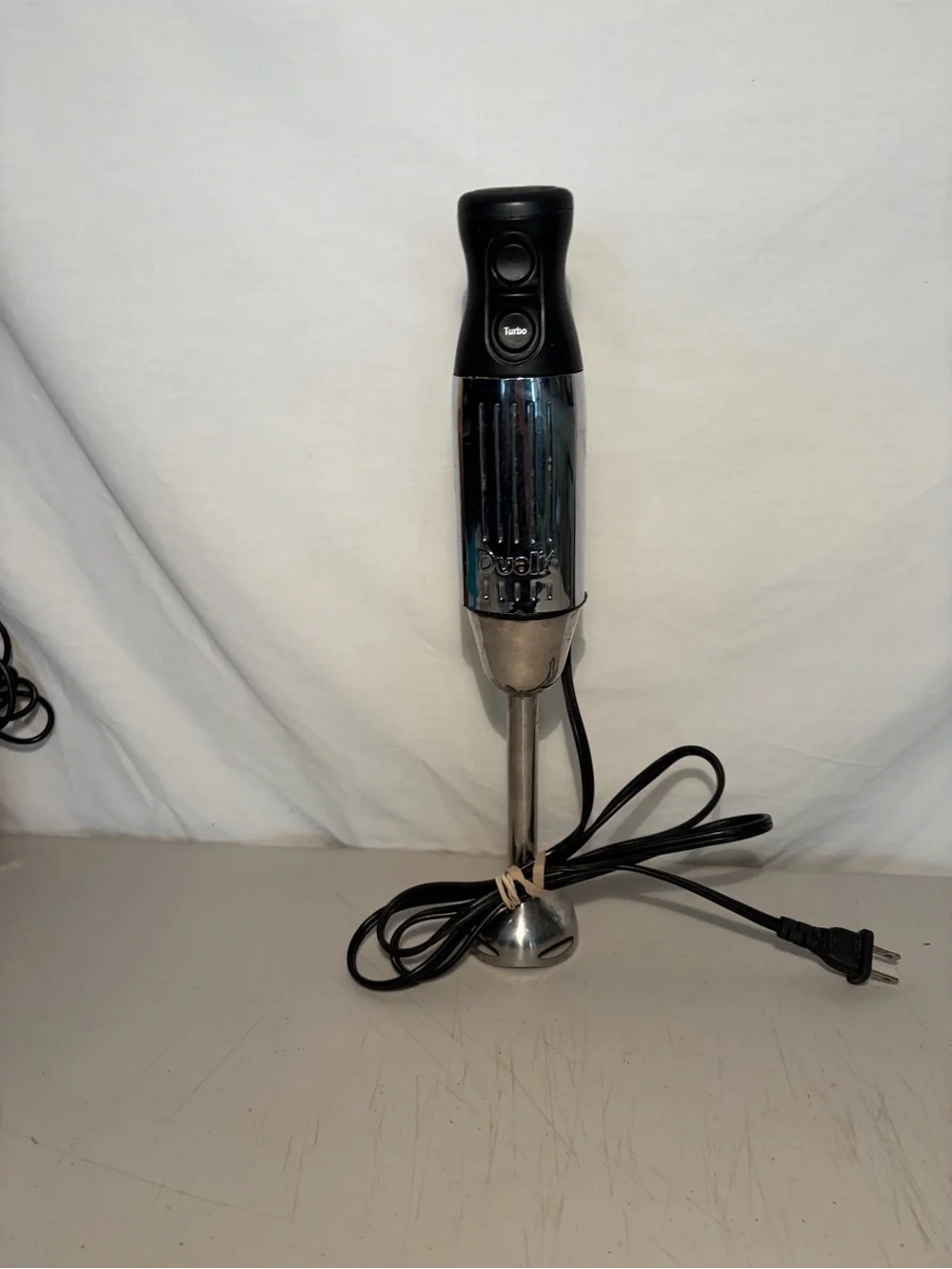 Dualit Immersion Hand Blender - Black and Stainless Steel vintage works great